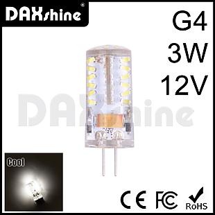 DAXSHINE 57LED G4 3W 12V Cool White 6000-6500K 180-200lm          